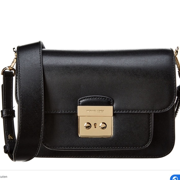 Michael Kors Handbags - Michael Kors Calf Leather Shoulder Bag